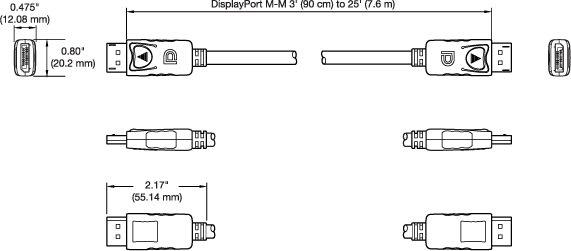 DisplayPort 系列 Panel Drawing