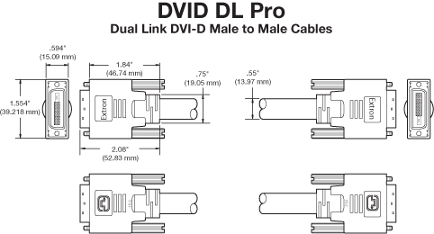DVID DL Pro 系列 Panel Drawing