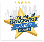 Commercial Integrator 2018 年最佳产品奖