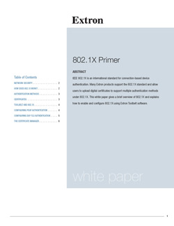 802.1x Primer 白皮书