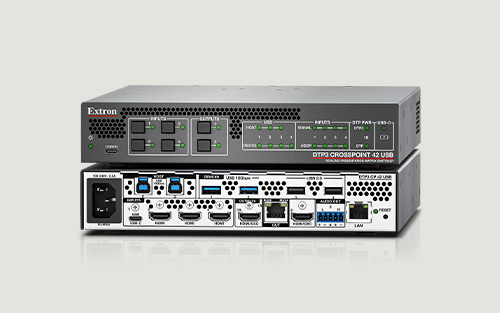 Extron 支持无缝 USB 切换和扩展功能的紧凑型 4K/60 矩阵切换器现已供货