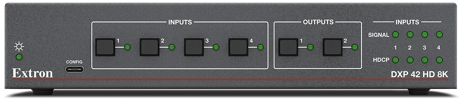 DXP 42 HD 8K - Front View