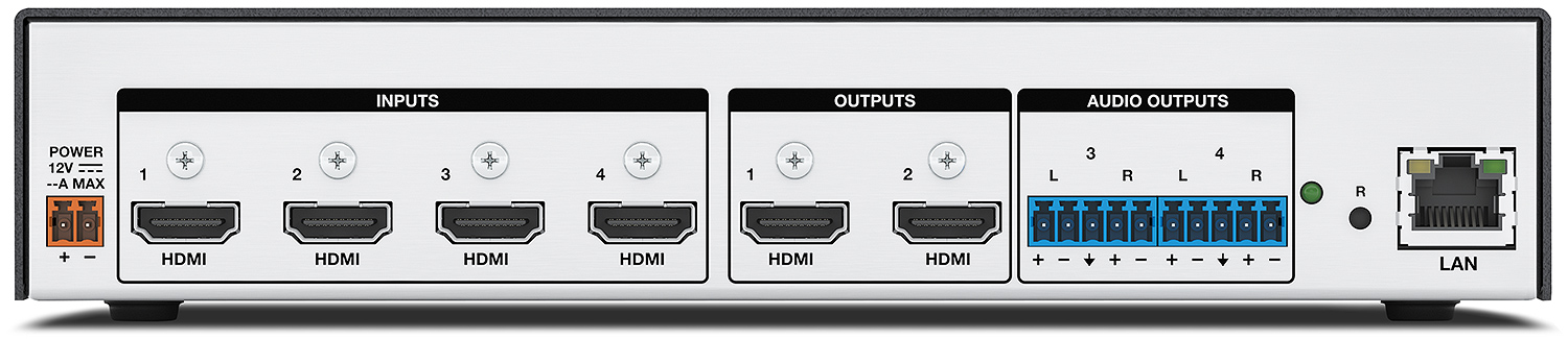 DXP 42 HD 8K - Rear View