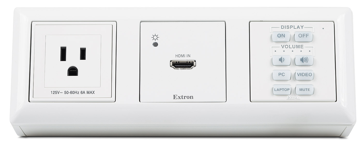 SMB 213 shown with optional Extron products