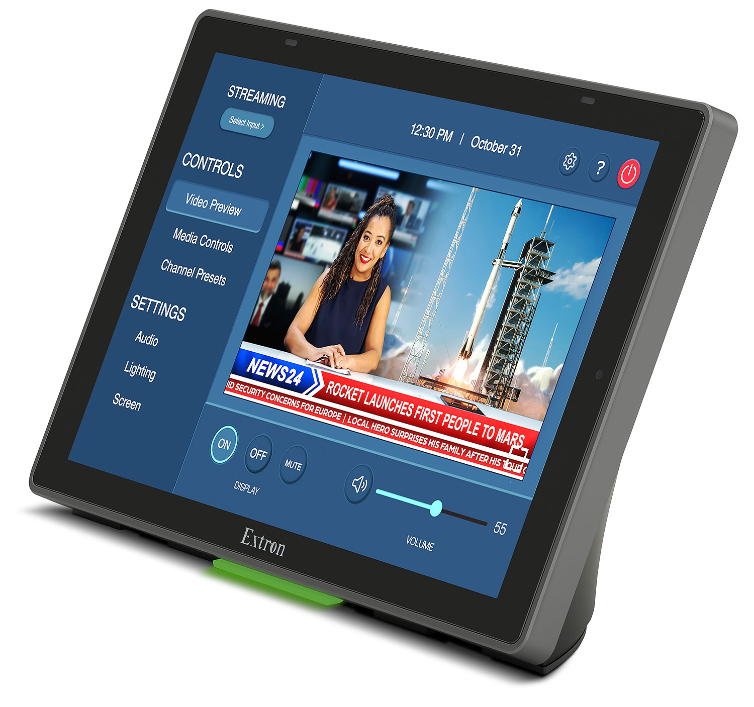 带信息标注按键的 TLP Pro 835T 图像