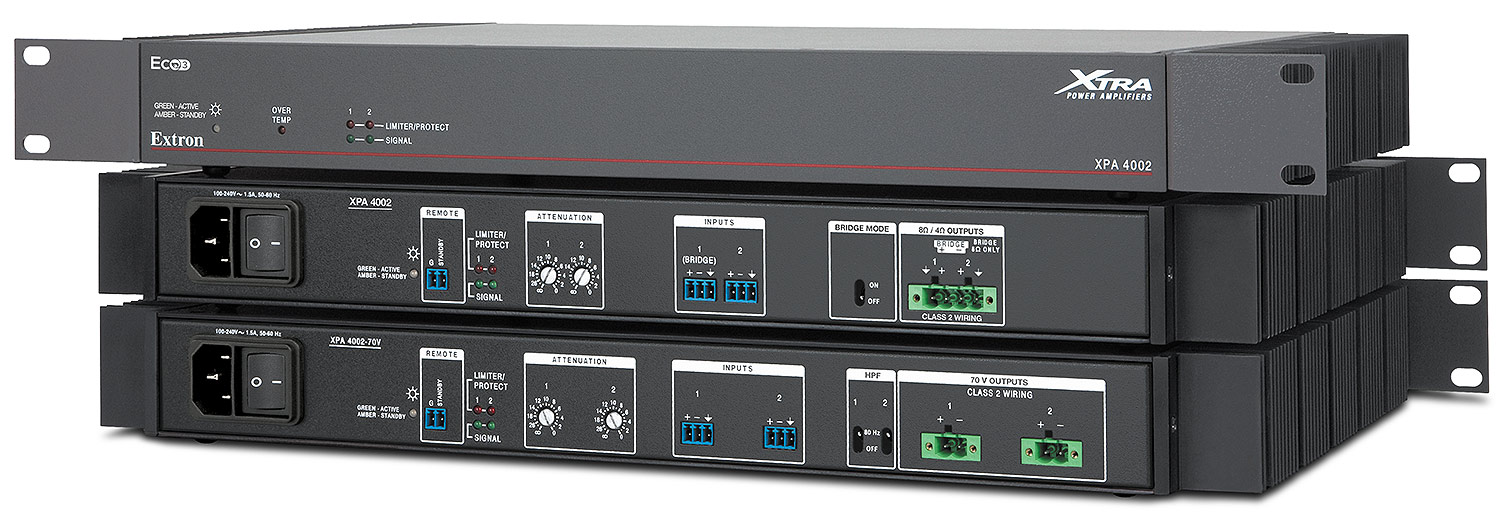 XPA 4002 Amplifier Family