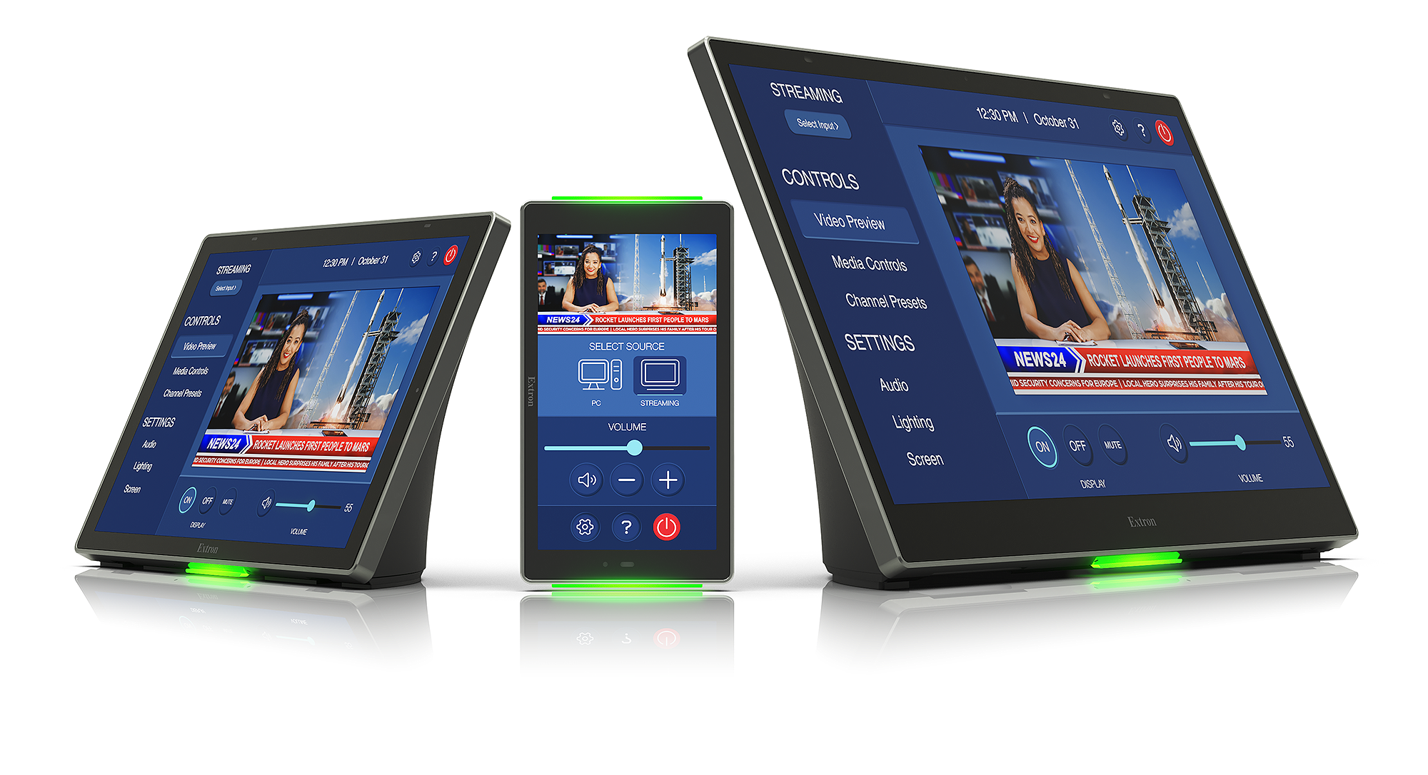 Extron Now Shipping Its Most Advanced Touchpanels